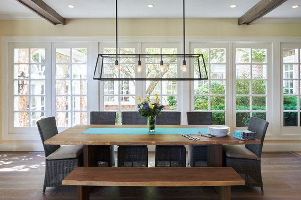 Transitional Dining Room by Alexander Butler | Design Services, LLC