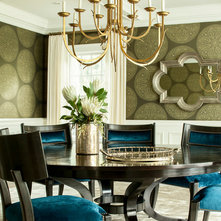 Transitional Dining Room by ML Interior Designs