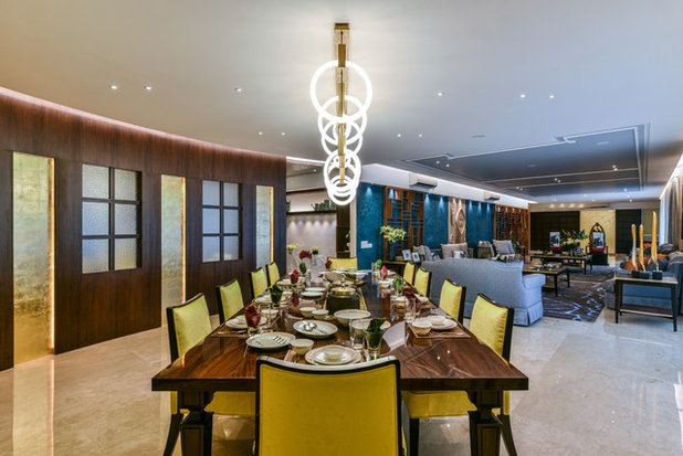 American Traditional Dining Room by Aum Architects