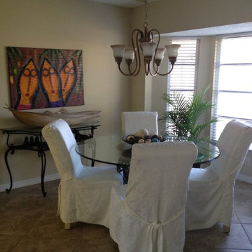 Before - Florida Dining room update