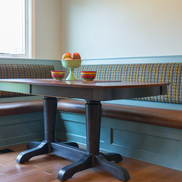 Bench seating and dining table