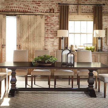 Bench*Made Harvest Table Dining Room by Bassett Furniture