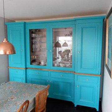 Bespoke Turquoise Crystal Cabinet