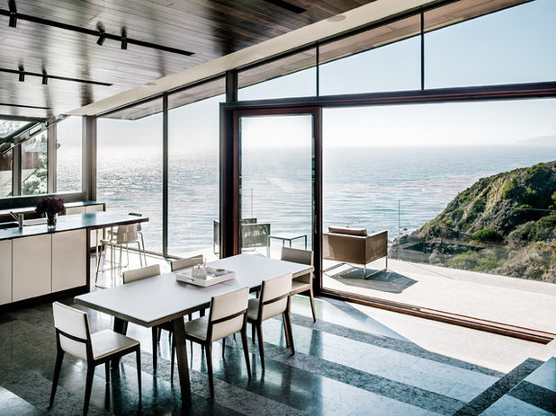 Contemporary Dining Room by Fougeron Architecture FAIA