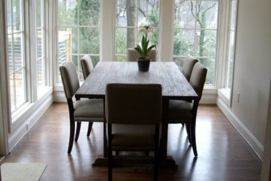 This is an example of a traditional dining room in Birmingham.