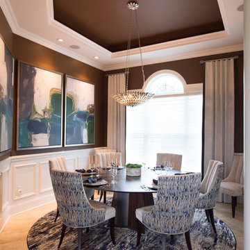 Blue and Green Dining Room - Southwick, MA