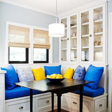 Blue and White Kitchen