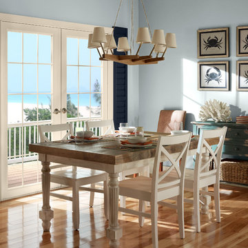 Blue Dining Room