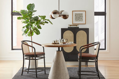 Inspiration for a dining room remodel in Los Angeles