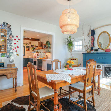 Bohemian Farmhouse Dining Room in Vancouver, WA