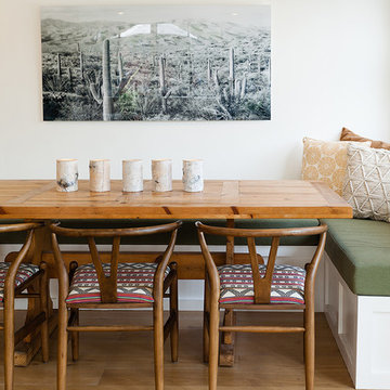 Bohemian Midcentury In The Southwest, Southwest Style Dining Room Chairs