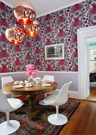 Eclectic Dining Room by Kati Curtis Design