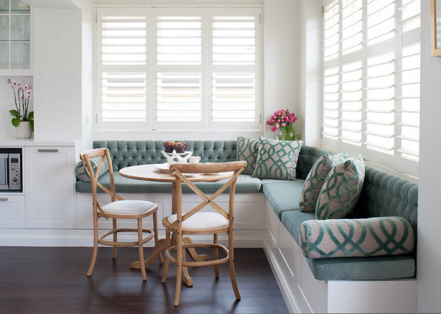 Beach Style Dining Room by Victoria Waters Design Pty Ltd