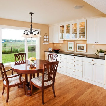 Breakfast Room with Built-In Buffet