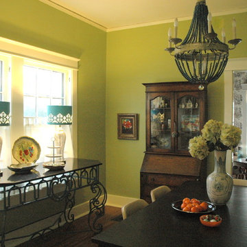 Bright Colors for a Historic Bungalow
