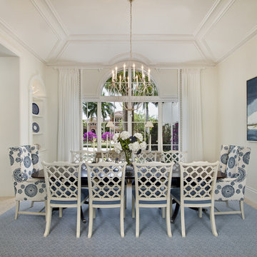 British West Indies Custom Home in Naples