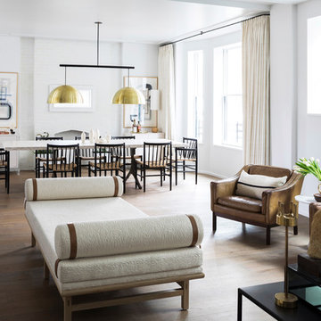 Brooklyn Heights Sitting Area and Dining Room