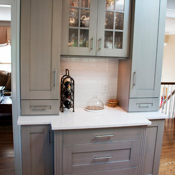 Brushed Glaze Hutch