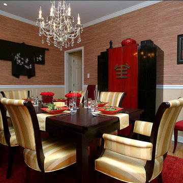 Bryn Mawr Eclectic Dining Room