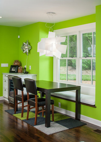 Contemporary Dining Room by Alair Homes Decatur