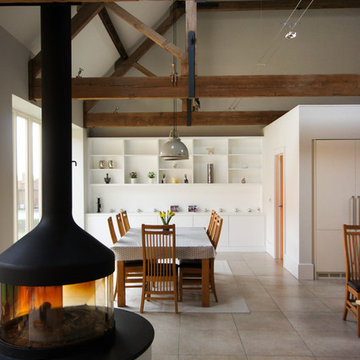 Built in Cabinets in Barn conversion