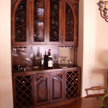 Built In Wine Cabinet