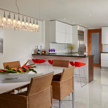 By J Design Group – Dining room - Miami Interior Designer - Designers – Modern