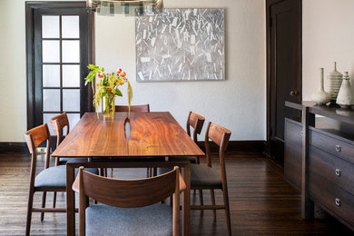 Modern dining room in San Francisco.