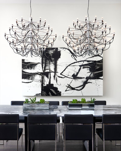 Modern Dining Room by Jodie Rosen Design