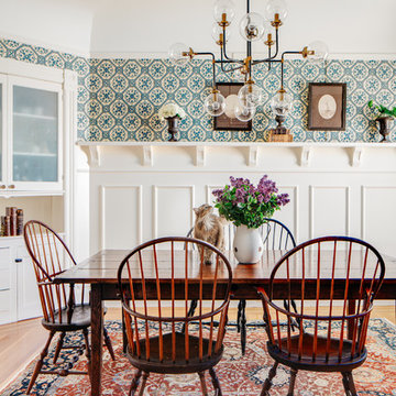 Cape Cod meets San Francisco Victorian // Dining Room