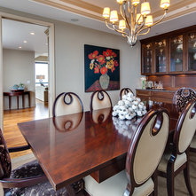 Traditional Dining Room by Mark Teskey Architectural Photography