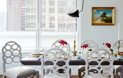 Manhattan Houzz Tour: A Chic Apartment Goes Bold With Colour