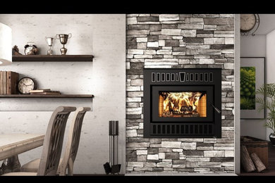 Cartier Wood Fireplace