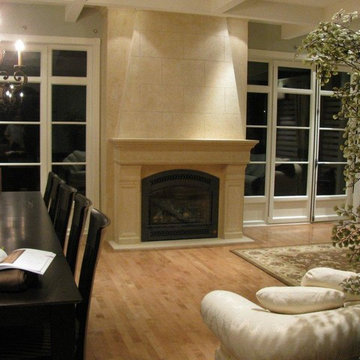 Cast Stone Fireplace Mantels