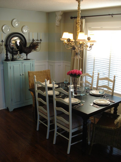 Traditional Dining Room by Chris  Kauffman