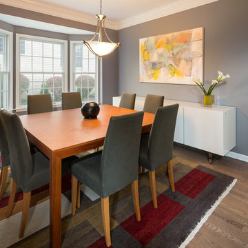 Casual Modern Dining Room in Fairfield, CT