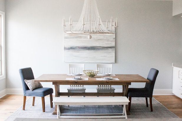 Beach Style Dining Room by Craft Interiors