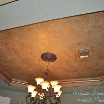 Ceiling-Metallic Venetian Plaster