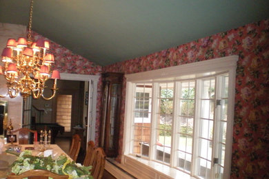 Photo of a traditional dining room in New York.