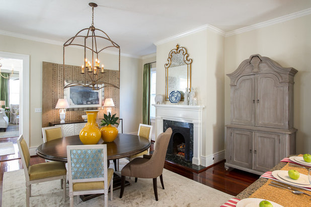 Traditional Dining Room by Foley & Stinnette Interior Design