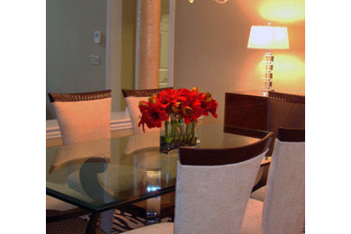 Chic Contemporary Dining Room