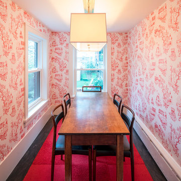 Chinatown Toile in Soft Red