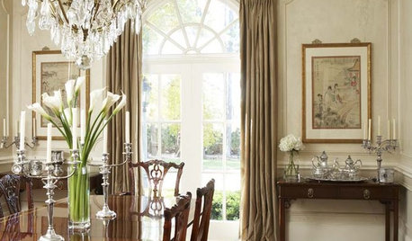 Alluring Lighting for a Traditional Dining Room