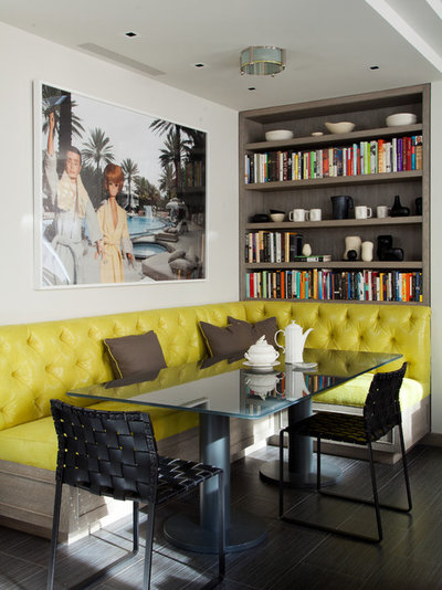 Contemporary Dining Room by amanda nisbet