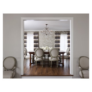 City Townhome - Traditional - Dining Room - Chicago - by Kim Scodro  Interiors | Houzz