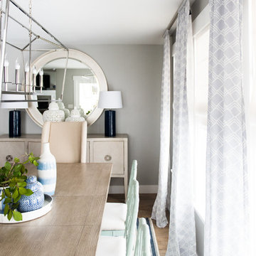 Classic Coastal Home-- Dining Room