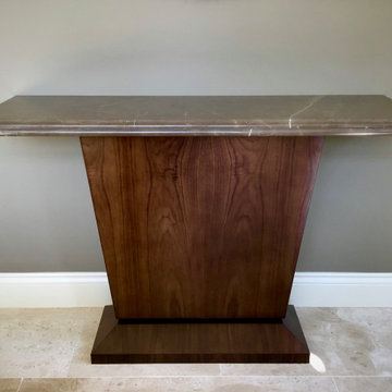Classic Contemporary Alcoves, Dining Table and Console
