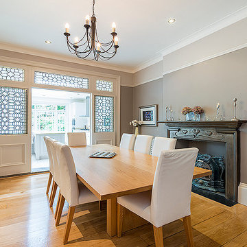 Classic contemporary Edwardian dining room