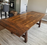 Hand Made Big And Thick Dining Or Conference Tables by The Lazarus Wood  Project