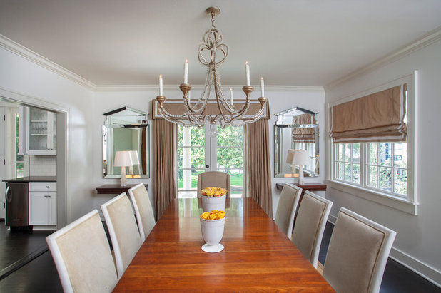 Traditional Dining Room by TY LARKINS INTERIORS